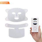 Medical Grade Professional 510K Silicone Facial Skin Led Face and Neck Red Light Therapy Mask for Skin Rejuvenation