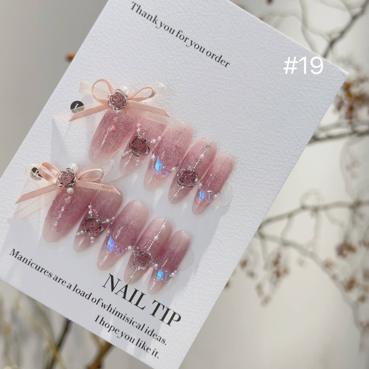 Handmade Long Pearl Mountain Ice Transparent Camellia Wear Armor