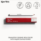 Kjaer Weis Lip Pencil. Nude Lip Liner with Soft Matte Finish and Creamy Texture for Long Lasting Lip Makeup and Smudge-Proof Wear. Cruelty Free Clean Makeup