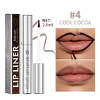 Matte Finish Pointed Toe Tear And Pull Lip Liner