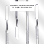 Stainless Rod Depotting Mixing Tool Foundation Mixing Stick Spurtle Spatula Concealer Makeup Eye Shadow Cream Pigments Mixing Tool Nail Art Stirring Rod Cream