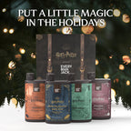 Harry Potter Collectors Box Body Wash Gift Set, 4 Body Washes with Clean Ingredients & Hogwarts Inspired Spellbinding Scents, 13.5 Oz Each
