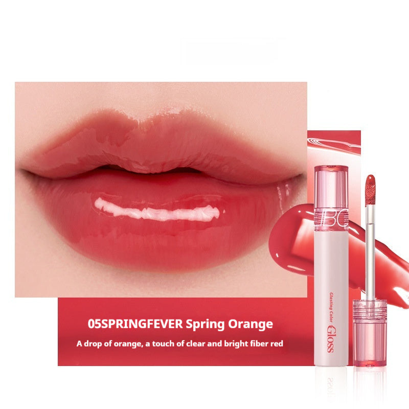 Moisturizing Dual-use Lip Lacquer Lipstick No Stain On Cup